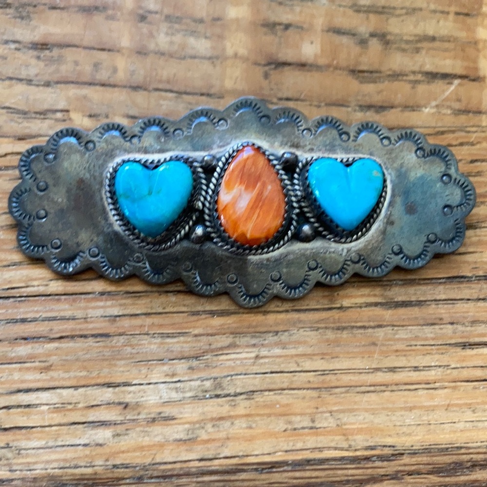 Sterling silver brooch